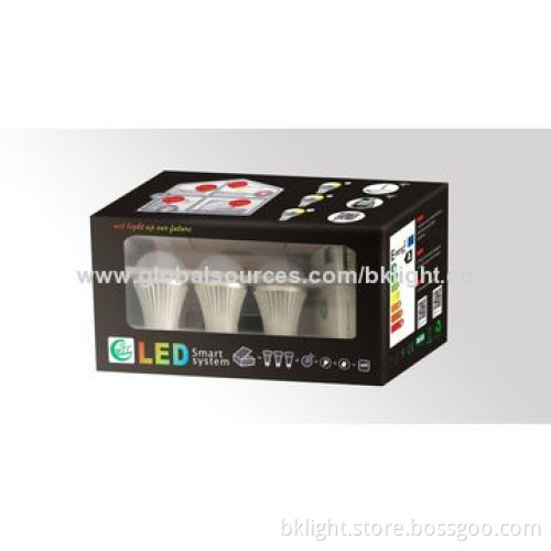 Wireless RGB Bulb/Light with Wi-Fi Set, 85-265V AC, 50/60Hz Working Voltage